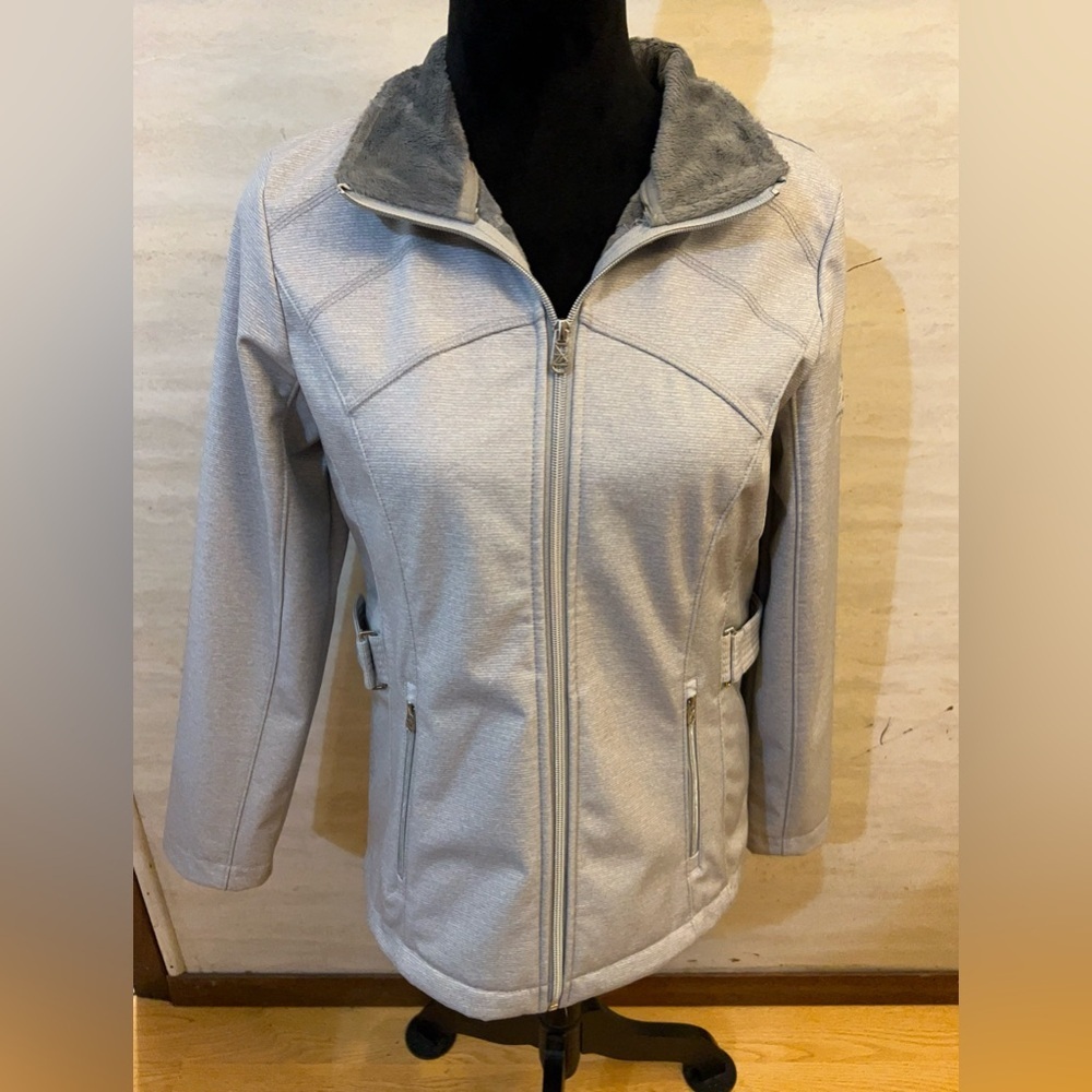 ZeroXposur Women's Zip Soft Shell Jacket with Plush Lining